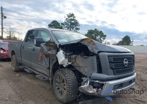 2024 Nissan Titan Xd Sv 4X4 из США, поврежденный, VIN 1N6AA1FB2RN116782